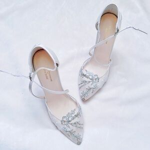 New Bella Belle x Claire Pettibone mariposa wedding bridal pumps high heels